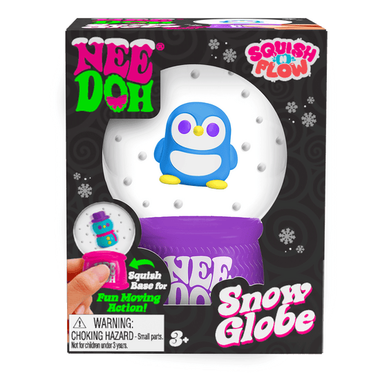 NeeDoh Squish N Flow Snow Globe N1U4